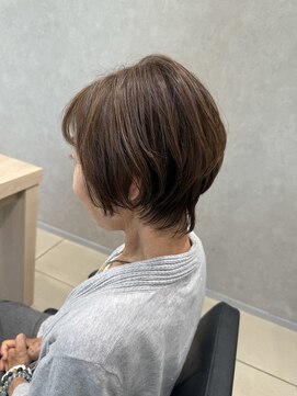 アッシュ 高幡不動店(Ash) ハイライトブリーチなし脱白髪染め白髪ぼかし髪質改善グレージュ