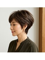 スープレックス ヘアーデザイン(SOUPREX HAIR DESIGN) 大人エレガントレイヤーショート 20代 30代 40代 50代 60代