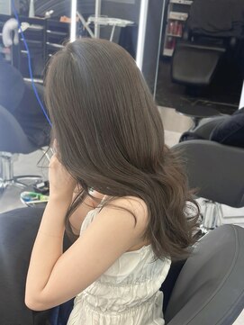 アルドーレフィエロ シンサイバシ(Ardore fiero shinsaibashi) オリーブブラウン☆ブリーチなしカラー20代30代40代