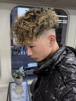 ニコ トウキョウ ロジック(nico TOKYO Logic)&nbsp;スキンフェードスパイキーショートパーマ短髪刈り上げ