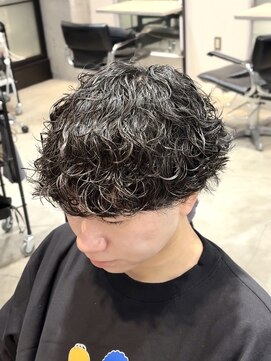 綿貫航太◎波巻きパーマ/波巻きシャドウパーマ/柏