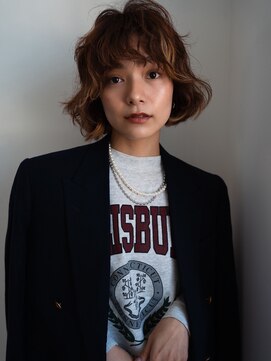 ユニ バイ ミリィ 四日市(uni by mily) 髪質改善×ハイライト×ボブレイヤー