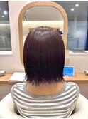 大人かわいいレッドブラウンピンクラベンダーカラー