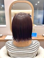 アドラーブル ココロ 新潟(adorable CoCoLo) 大人かわいいレッドブラウンピンクラベンダーカラー