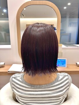 アドラーブル ココロ 新潟(adorable CoCoLo) 大人かわいいレッドブラウンピンクラベンダーカラー