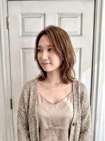 アロマ ヘアルーム 池袋店(AROMA hair room)&nbsp;イメチェン/前髪/外ハネボブ/ミディアムボブ/顔周りレイヤーボブ