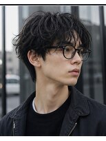 アイトーキョー 名古屋栄(AI TOKYO)&nbsp;ニュアンスパーマ/フェザーパーマ/センターパート/名古屋/栄