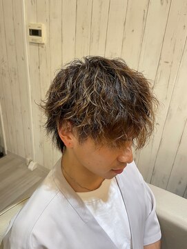 ミュミュ(mu-mu) 10.1メッシュパーマ↓メンズ限定↓