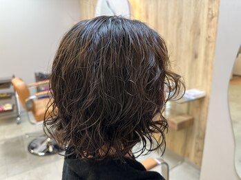 ラーゴム(Lagom)の写真/【再現性◎】パーマなのに髪質改善☆艶のある柔らかな優しい印象を与える女性らしいパーマが大好評◎