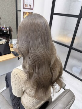 テーラヘアー 土浦店(TELA HAIR) 透明感あふれるミルクティー♪【TELA HAIR土浦店】