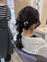 スタイルインデックス 新大塚店(STYLE INDEX)&nbsp;ヘアアレンジ × 編みおろし