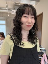 ヒイロ(hiilo.)&nbsp;パーマスタイルと相性抜群！お洒落可愛いレイヤーカット♪