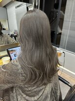 ヴェルダ 池袋店(verda) ブリーチなしダブルカラー オリーブグレージュ haruto