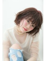 ディッセンバー 渋谷(December)&nbsp;『December』無造作がかわいい☆カジュアルボブ2018