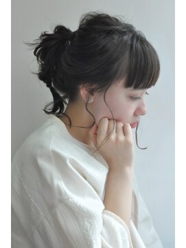 ヘアーサロン サボイア(HAIR SALON SAVOIA) 簡単ポニーアレンジ
