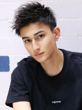 ネイビー(NAVY) パワースクラッチモヒカン