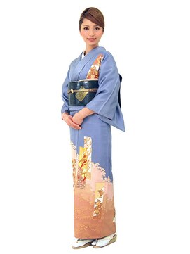 ゲッカビジン(GEKKABIJIN) レンタル訪問着AS33 37000円《東京着物レンタル六本木月下美人》