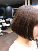 前下がりショートボブ