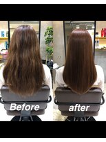 トルネード(TORNADO)&nbsp;髪質改善ストレートセミロング