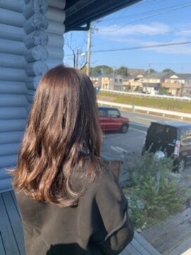 クレエ ヘアー デザイン(creer hair design) 透明感ナチュラルベージュ