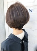 ［OCEAN　Hair&Life]ひし形ショート☆ネイビーカラー☆