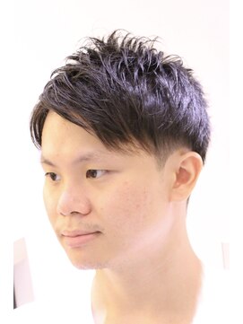 ヨシザワインク プレミアム 築地店(YOSHIZAWA Inc. PREMIUM) メンズビジネスツーブロフォワードネープレスショート