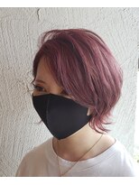 レングス ヘアグラフィック(LENGTH HAIR GRAPHIC) 外ハネショート