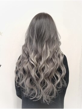 ボアップ 新居浜店(boappu) #プルエクステ #カラー #ハイトーン #グラデーション #新居浜