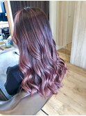 バレイヤージュ×VIOLETpink