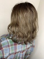 フロート 小阪店(float)&nbsp;ハニーべージュ_マロンベージュ Aラインボブ かきあげ