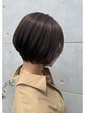 グラム 安城桜井店(gram) ショートボブ_オリーブカラー_オリーブベージュ77