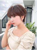 モードヘア×前髪/顔周り髪質改善ショート[立川]