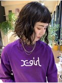 ゆるふわボブパーマ