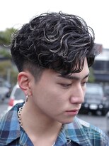 フィフス 渋谷(fifth)&nbsp;スペインカールスパイラルパーマ刈り上げフェード19時以降渋谷