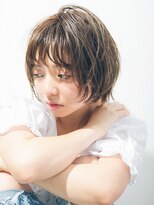 ディッセンバー 渋谷(December)&nbsp;大人かわいい小顔ひし形マッシュショートボブ黒髪渋谷原宿神宮前