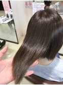 髪質改善カラー　ツヤ　エイジング