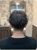 波巻きツイストパーマ/マッシュ<理容室>【メンズ/上野/床屋】
