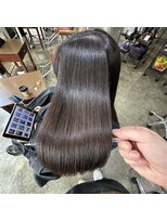 サロンドミルク 原宿(salon de MiLK) 乾かすだけ理想の艶髪へ　ナチュラルブラウン