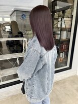 ナンバー 竪町(number+)&nbsp;大人可愛い髪質改善カラーラベンダーベージュ