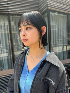 ミィ 表参道(mee.) カール/セミディ/シアーカラー/姫カット/ボブ