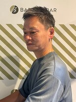 バーバーバー アカバネ(BARBER-BAR AKABANE)&nbsp;働く男の王道スタイル ベリーショート アップバング #6