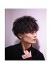 【メンズ限定】【AI、長岡指名限定】　メンズカット＋ケアパーマ(特殊パーマ)