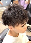 スペインカール/スパイキーショート/フェザーパーマ/マッシュ