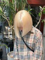 ヲタク(wotaku.)&nbsp;ブロンドカラー抜きっぱなしブリーチトリプルカラーケアブリーチ