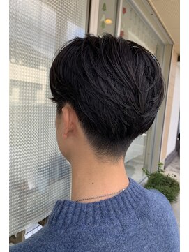 ヘアールーム ミルゥ(hair room MILOU) ニュアンス系刈り上げマッシュ