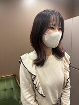 インビテーション 名古屋(invitation)&nbsp;インナーカラーとくびれボブ