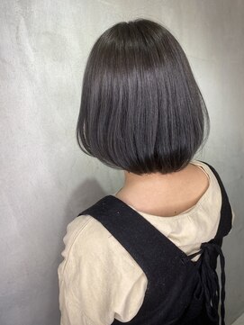 アンダーバーホワイトモデ 河内長野(_WHITE mode) 髪質改善カラーショートカットボブレイヤーカット