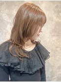 ショコラブラウン【ミディアムレイヤー】