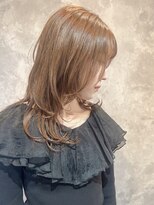 ザラフター ザブリーチ 新下関(the laughter/The bleach)&nbsp;ショコラブラウン【ミディアムレイヤー】