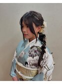 2025年成人式 振袖 編みおろし